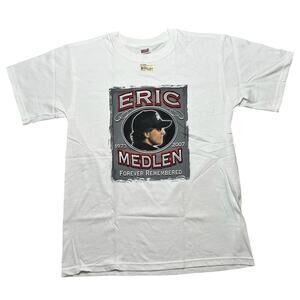 Vintage Eric medlen forever remembered T-shirt Size Medium Y2K / Retro / Racing